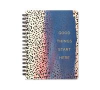 Compendium Spiral Notebook - Good Things Start Here - A Designer Spiral Notebook