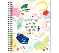Compendium Spiral Notebook - Something Good Is Going to Happen Today. - A Design
