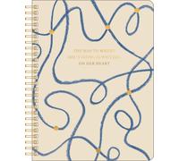 Compendium Spiral Notebook - The map to where she’s going is written on her hear