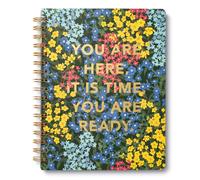 Compendium Spiral Notebook - You are here, it is time, you are ready. - A Design
