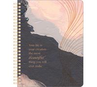 Compendium Spiral Notebook - Your life is your creation. - A Designer Spiral Not