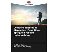 Compensation de la dispersion d'une fibre optique à réseau rectangulaire