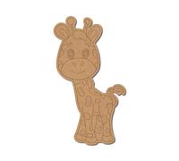 Compensato popolare italiano con disegno di giraffa pre-marcato, 20,3 cm