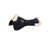 Compensatore Sella in Memory Foam grip silicone bordo agnellino Mini Saddle Pad