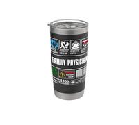 Competenze del medico di famiglia Problem Solving Caffè Vino Sarcasmo Bicchiere termico in acciaio inox doppia parete