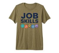 Competenze lavorative ricercate dai datori di Lavoro Maglietta Premium