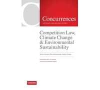 Competition Law, Climate Change & Environmental Sustainabilit (Copertina rigida)