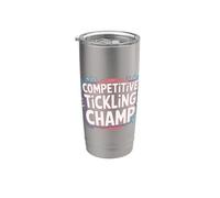 Competitive Tickling Champ Solleticare le risate |- Bicchiere termico in acciaio inox doppia parete