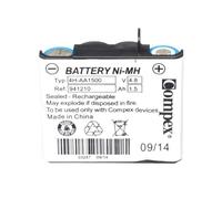 Compex 941210 Batteria Standard Ni-MH, 4H-AA 1500 a 4 cellule, Blu
