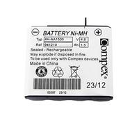 Compex 941210 Batteria Standard Ni-MH, 4H-AA 1500 a 4 cellule, colori assortiti