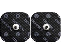 Compex I 4 Elettrodi Neri 5x5 cm per elettrostimolatori Compatibile con elettrostimolatori Cavo Che Wireless (Confezione da 2)