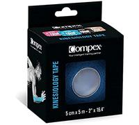 COMPEX Rotolo di Nastro kinesiologico Adesivo Elastico Unisex-Adulto, Rosa, Taglia Unica