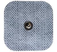 CompexAble Elettrodi Compex, 4 unità Compatibili al 100% ad Alta Performance 50X50mm con connettore Snap. Borsa con cerniera richiudibile contenente quattro (4) elettrodi Compex compatibili