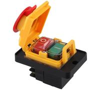 Comphic Interruttore Elettromagnetico Interruttore a Pulsante Magnetico KJD12 16A 250V Interruttore di Protezione da Sottotensione e Sovraccarico per Utensili Elettrici