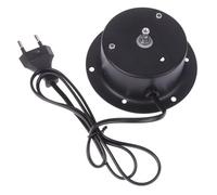Comphic Motore girevole 1,5 giri/min con presa per appendere uno specchio in vetro, una sfera da discoteca, un DJ, una KTV, una festa, una luce, presa UE