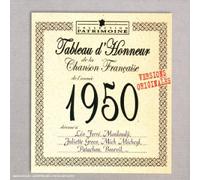 Compilation - 1950 - Tableau D'Honneur De La Chanson Française