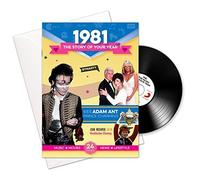 Compilation - 1981 Compleanno o un Anniversario Regali - 1981 4-in-1 Card e Gift - Storia della Tua Anno, CD, Music Download