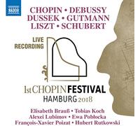 Fryderyk Chopin Chopin/Debussy/Dussek/Gutmann/Liszt/Schubert: 1st Chopin... (CD)