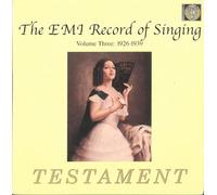 Compilation - A.V.: The Emi Record Of Singing Vol.3