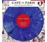 Various Artists - Café De Paris (Limited Edition) (Numbered) (Blue Marbled Coloured) (LP)
