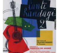 Various Artists Canti Randagi 2: Tribute to Fabrizio De Andre (CD) Album