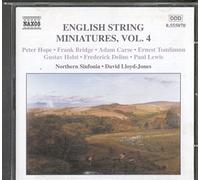 Various Composers English String Miniatures Vol. 4 (Lloyd-jones) (CD) Album