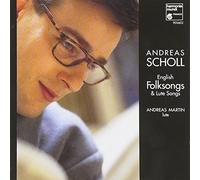 John Dowland Andreas Scholl: English Folksongs and Lute Songs (CD) Album