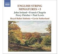 Various Composers English String Miniatures Vol. 5 (Royal Ballet Sinfonia) (CD)