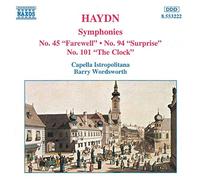 Joseph Haydn Haydn: Symphonies Nos: 45,94&101 (CD) Album
