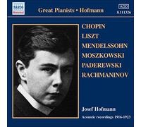Compilation - Hofmann, Acoustic Recordings 1916-1