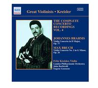 Fritz Kreisler – Max Bruch Concerti per violino – CD – NAXOS