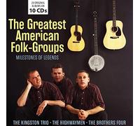 Various Artists The Greatest American Folk-groups (CD) Box Set
