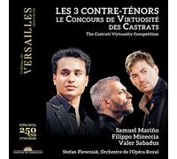 Compilation - Les 3 Contre-Ténors Le Concours De Virtuosite Des Castrats (Cd + Dvd)