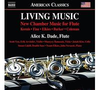 Aaron Jay Kernis Living Music - New Chamber Music for Flute (CD) Album