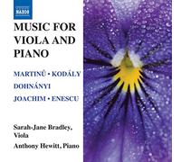 Bohuslav Martinu Music for Viola and Piano (CD) Album