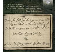 Compilation - Opere Per Organo Dai John Reading Manu