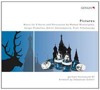 Modest Mussorgsky – Pictures: Musica per 8 corni e percussi – CD