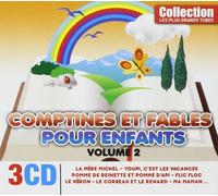 Compilation Plus Grands Tubes Comptines Et Fables Pour Enfants /Vol.2 (CD)