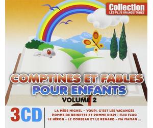 Compilation Plus Grands Tubes Comptines Et Fables Pour Enfants /Vol.2 (CD)