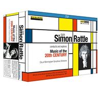 Simon Rattle: Conducts And Explores Music Of The 20th Century (3 Blu-Ray)