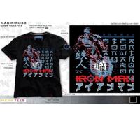 Compilation - T-Shirt Homme Noir Iron Man "Black War Plane" (Taille M)
