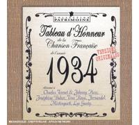 compilation - tableau d'honneur de la chanson française de l'année 1934