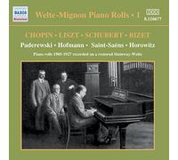 Compilation - Welte-Mignon Piano Rolls, Vol.1