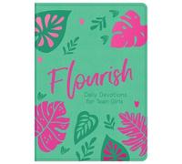 Compiled by Barbour Flourish: Daily Devotions for Teen (Rilegato in ecopelle)
