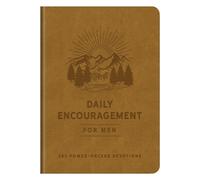 Compiled by Barbour Staff Daily Encouragement for Men (Rilegato in ecopelle)