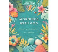 Compiled by Barbour Staff Mornings with God Large Print (Tascabile)
