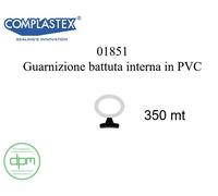 Complastex art. 01851 guarnizione battuta interna in pvc confezione da 350mt
