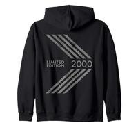 Compleanno 2000 Edizione Limitata per Uomo Donna Retro Felpa con Cappuccio
