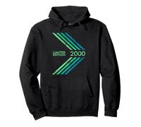 Compleanno 2000 Edizione Limitata Uomini Donne Sportive Stripe Felpa con Cappuccio