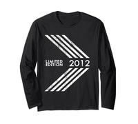 Compleanno 2012 Edizione Limitata per Ragazzi Ragazze Vintage Maglia a Manica